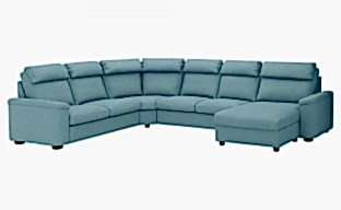 Диван 6-местный угловой